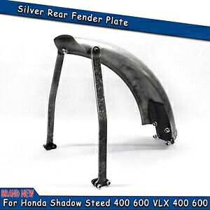 2 個修正された新しい鋼板リアフェンダーホンダシャドウ 400 600 VLX 400 600 A 2pcs Modified New steel plate Rear Fender for Honda Shadow 400 600 VLX 400 600 A 【並行輸入品】