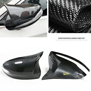 メルセデスベンツ W205 E63 S63 AMG カーボンファイバーリアサイドミラーカバーアドオン For Mercedes Benz W205 E63 S63 AMG Carbon Fiber Rear Side Mirror Cover Add On 【並行輸入品】