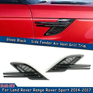 サイドエアベントメッシュグリルランドローバーレンジローバースポーツ 2014 2015 16-2017 AA Side Air Vent Mesh Grille For Land Rover Range Rover Sport 2014 2015 16-2017 AA 【並行輸入品】