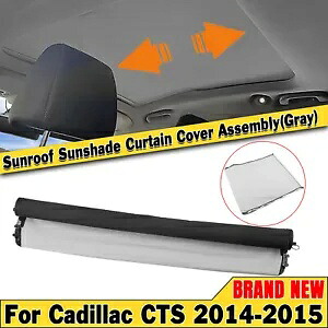 車のサンルーフシェードカーテンカバーアセンブリキャデラック CTS 2014-2015 4 ドアグレー Car Sunroof Shade Curtain Cover Assembly For Cadillac CTS 2014-2015 4 Door Gray 【並行輸入品】