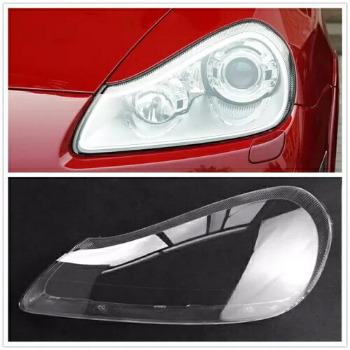 1PC 車のヘッドライトヘッドランプレンズクリアカバーポルシェカイエン 2007-2010 左 1PC Car Headlight Headlamp Lens Clear Cover For Porsche Cayenne 2007-2010 Left 【並行輸入品】