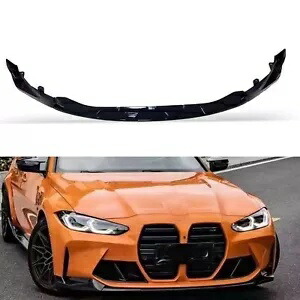 フロントスポイラーリップスプリッターキット BMW G80 M3 G82 M4 2021-2024 2022 グロスブラック Front Spoiler Lip Splitter Kit For BMW G80 M3 G82 M4 2021-2024 2022 Gloss Black 【並行輸入品】