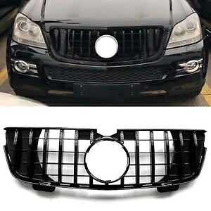 ブラックフロントバンパーグリルベンツ GL クラス X164 GL320 GL450 GL350 2007 2008-12 Black Front Bumper Grille For Benz GL-Class X164 GL320 GL450 GL350 2007 2008-12 【並行輸入品】