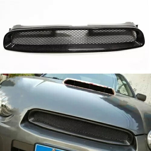 リアルカーボンファイバーフロントグリルハニカムスバルインプレッサ 8th 2004-2005 1pc Real Carbon Fiber Front Grille Honeycomb For Subaru Impreza 8th 2004-2005 1pc 【並行輸入品】 44,880円