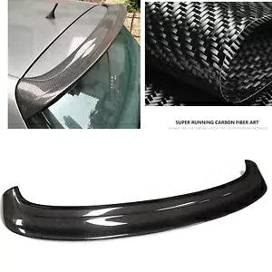 リアウイングスポイラーリップフォルクスワーゲンゴルフ 5 GTI リアルカーボンファイバー Rear Wing Spoiler Lip For Volkswagen Golf 5 GTI Real Carbon Fiber 【並行輸入品】