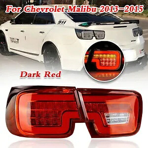 シボレーマリブ LED リアランプアセンブリ LED テールライト 2013-15 ダークレッド AMA For Chevrolet malibu LED Rear Lamp Assembly LED Tail Lights 2013-15 Dark Red AMA 【並行輸入品】
