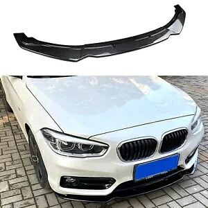 カーボンファイバースタイルフロントバンパースポイラーリップキット BMW F20 F21 118i 2015-2019 Carbon Fiber Style Front Bumper Spoiler Lip Kit For BMW F20 F21 118i 2015-2019 【並行輸入品】