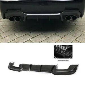 リアルカーボンファイバーリアバンパーディフューザーリップ BMW E90 325i 335i M-Sport 2009-12 Real Carbon Fiber Rear Bumper Diffuser Lip For BMW E90 325i 335i M-Sport 2009-12 【並行輸入品】