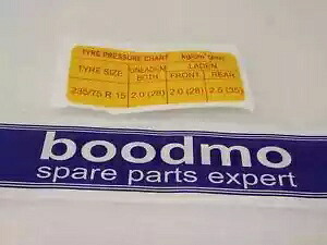 マヒンドラ キャンパー F/L 用ステッカー - 00010F0030N Sticker for MAHINDRA CAMPER F/L - 00010F0030N 【並行輸入品】