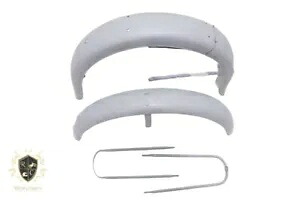 BMW R26 R27 オートバイ フロント & リア マッドガード フェンダー セット ステー付き 生| に適合 BMW R26 R27 Motorcycles Front & Rear Mudguard Fender Set With Stays Raw|Fit For 【並行輸入品】
