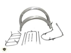 Norton 16H フロントおよびリアマッドガードセット、完全なステーキットに適合。 FIT FOR NORTON 16H FRONT AND REAR MUDGUARD SET WITH COMPLETE STAY KIT 【並行輸入品】