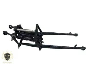 インディアン チーフ スカウト フロント スプリンガー ガーダー フォーク アセンブリ フルブラック塗装 Indian Chief scout Front Springer Girder Fork Assembly Full Black paint 【並行輸入品】