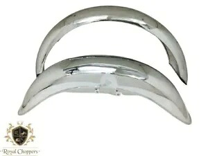 BSA A50 A65 C15 A10 フロント&リア マッドガード クローム スチール 1960 年代初期 |適合 BSA A50 A65 C15 A10 FRONT& REAR MUDGUARD CHROME STEEL EARLY 1960'S |Fit For 【並行輸入品】