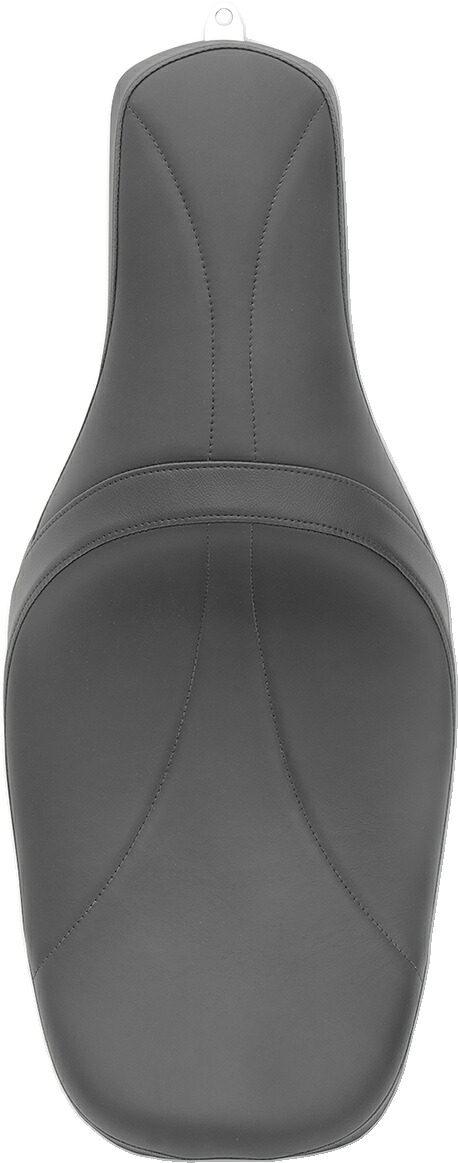 Drag Yaffe レイザー バック プレデター レザー ステッチ 2アップ シート 2010-2018 ハーレー ツーリング Drag Yaffe Razor Back Predator Leather Stitch 2-Up Seat 2010-2018 Harley Touring 【並行輸入品】