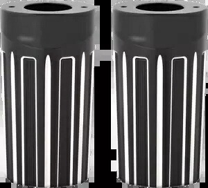 アレンネス 20-018 クロームネスフォークブーツカバー Arlen Ness 20-018 Chrome Ness Fork Boot Cover 【並行輸入品】