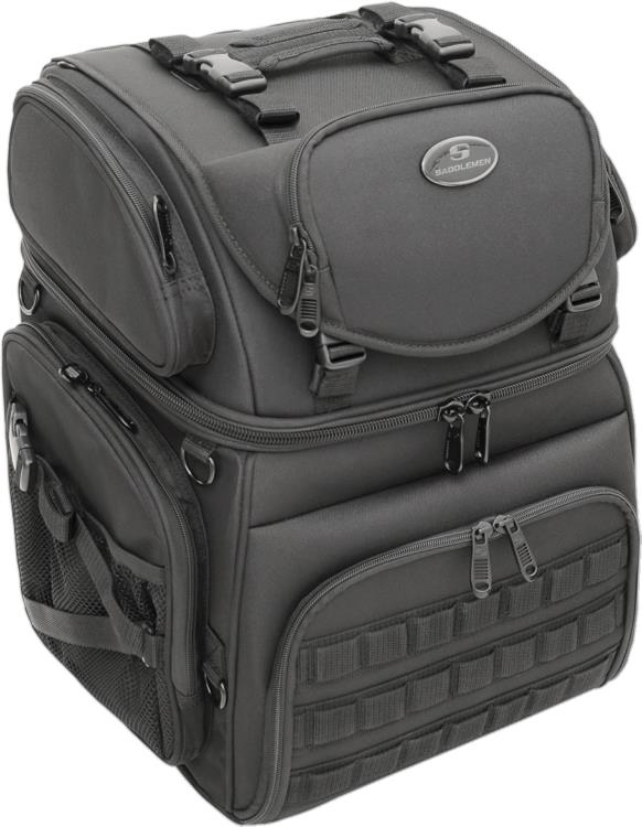 Saddlemen EX000298A BR3400 タクティカル シーシーバー バッグ Saddlemen EX000298A BR3400 Tactical Sissy Bar Bag 【並行輸入品】｜カスタムパーツ WORLD倉庫