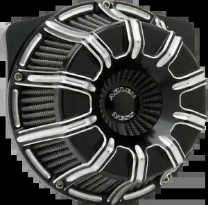 Arlen Ness ブラック 10 ゲージ エアクリーナー フィルター 08-17 ハーレー ツーリング ソフテイル FLHX Arlen Ness Black 10 gauge Air Cleaner Filter 08-17 Harley Touring Softail FLHX 【並行輸入品】|カスタムパーツ WORLD倉庫