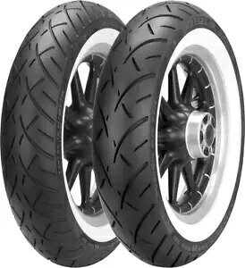 Metzeler ME 888 マラソン ウルトラ 150/80B16 WWW ワイド ホワイトウォール リア オートバイ タイヤ Metzeler ME 888 Marathon Ultra 150/80B16 WWW Wide Whitewall Rear Motorcycle Tire 【並行輸入品】