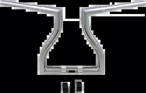 LAチョッパーズ クローム 14インチ スレッシャー ハンドルバー Tバー ハーレー FLTR 15-20 LA Choppers Chrome 14\