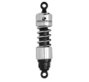 Progressive 412 クローム 13 インチ 高耐久リアショック 83-06 ハーレー ツーリング FLHR 用 Progressive 412 Chrome 13" Heavy Duty Rear Shocks for 83-06 Harley Touring FLHR 【並行輸入品】｜カスタムパーツ WORLD倉庫