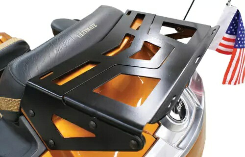 Rivco ブラックの拡張可能な荷物ラックは、Can-Am Spyder RT 2010-2016 に適合します。 Rivco Black Expandable Luggage Rack fits Can-Am Spyder RT 2010-2016 【並行輸入品】