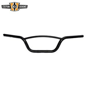 サテンブラック 1 インチ ハリウッド ハンドルバー オールドスクール モデル 6 インチ ライズ 幅 31.75 インチ Satin Black 1\
