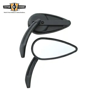 ヴィンテージ ビレット スタイル バックミラー ブラック ハーレー ツーリング スポーツスター XL に適合 Vintage Billet Style Rearview Mirrors Black Fit For Harley Touring Sportster XL 【並行輸入品】 40,040円