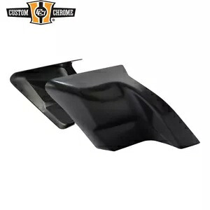 ペアストレッチサイドフェアリングカバーパネル未塗装ハーレーツーリング 2014 以降に適合 Pair Stretched Side Fairing Cover Panel Unpainted Fit For Harley Touring 2014-up 【並行輸入品】