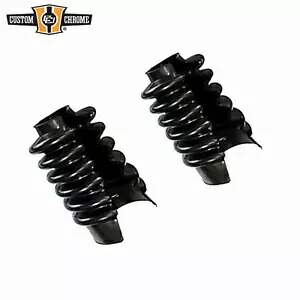 EAZY-ON 39MM ラバーフロントフォークゲートルゲイターブーツカバー ハーレースポーツスターに適合 EAZY-ON 39MM Rubber Front Fork Gaiter Gator Boot Covers Fit For Harley Sportster 【並行輸入品】