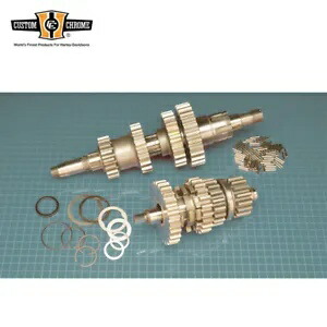 トランスミッションギアセット 2.44:1 クロスレシオ ハーレービッグツイン 1936-1964 に適合 Transmission Gear Set 2.44:1 Close-Ratio Fit For Harley Big Twin 1936-1964 【並行輸入品】