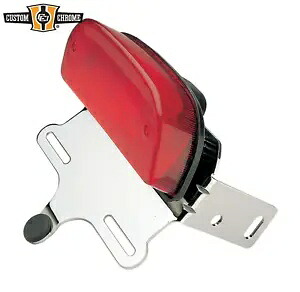 リアフェンダーテールライトテールランプ & ブラケットキットハーレーファットボブ 1980-1999 に適合 Rear Fender Taillight Tail Lamp & Bracket Kit Fit For Harley Fat Bob 1980-1999 【並行輸入品】
