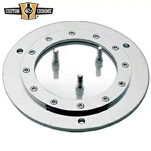 クロームクラッチダービーカバーキット ハーレーダビッドソンビッグツインモデル1970-1998に適合 Chrome Clutch Derby Cover Kits Fit For Harley Davidson Big Twin Models 1970-1998 【並行輸入品】