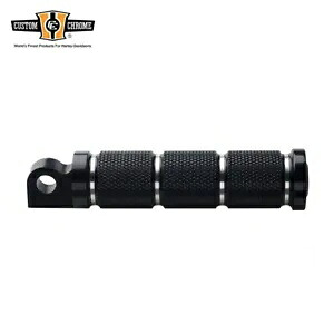 ビレットアルミニウムブラックストローカーフットペグフットペグハーレー用 Billet Aluminum Black Stroker Footpegs Foot Pegs Fit For Harley 【並行輸入品】