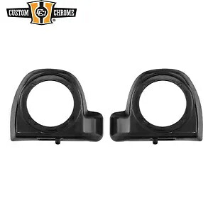ペアロワーフェアリングスピーカーポッド未塗装ハーレーツーリング 14-up プライミングに適合 Pair Lower Fairing Speaker Pods Unpainted Fit For Harley Touring 14-up Primered 【並行輸入品】