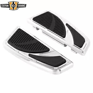 クローム ヴェノム パッセンジャー フットボード フロアボード ハーレー ツーリング ソフテイルに適合 Chrome Venoms Passenger Footboard Floorboard Fit For Harley Touring Softail 【並行輸入品】