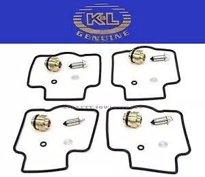 4x キャブレターリビルドキット ZX750 ZX900 ZX1000 ZX-7 ZX-7R ZX-9R ZX-10 注 Y87 を参照 4x Carburetor Rebuild Kit ZX750 ZX900 ZX1000 ZX-7 ZX-7R ZX-9R ZX-10 See Note Y87 【並行輸入品】