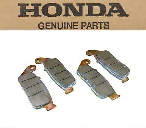 フロント ブレーキ パッド セット 左右 ヴァルキリー GL1500C/CF/CT 97-03 F3 OEM ホンダ #X260 Front Brake Pad Set Left+Right Valkyrie GL1500C/CF/CT 97-03 F3 OEM Honda #X260 【並行輸入品】