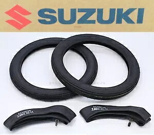 タイヤ & チューブ セット 80-91 FA50 FA50M シャトル 2.25-14 純正スズキ #A94 Tires & Tubes Set 80-91 FA50 FA50M Shuttle 2.25-14 Genuine Suzuki #A94 【並行輸入品】