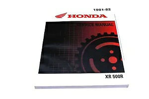 サービスマニュアル XR500 R 81-82 OEM ホンダメンテナンスショップ修理書 #K42 Service Manual XR500 R 81-82 OEM Honda Maintenance Shop Repair Book #K42 【並行輸入品】