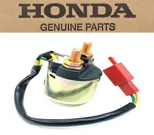 ホンダ純正 スターターリレー (B) 02-05 GL1800/A ゴールドウィング マグネチックソレノイド #R245 Genuine Honda Starter Relay (B) 02-05 GL1800/A Goldwing Magnetic Solenoid #R245 【並行輸入品】