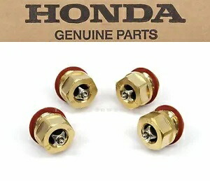 純正ホンダ キャブレター フロート バルブ ニードル 4 個 69-75 CB750 K OEM キャブレター #H18 4 Genuine Honda Carburetor Float Valves Needles 69-75 CB750 K OEM Carb #H18 【並行輸入品】