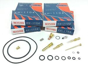 4x キャブレター リビルドキット 1986 VFR750 F インターセプター キャブレター セット (注を参照) #A227 4x Carburetor Rebuild Kit 1986 VFR750 F Interceptor Carb Set (See Notes) #A227 【並行輸入品】