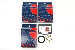 3x キャブレター リビルドキット GT750 72-73 スズキ ルマン ウォーター バッファロー 日本 #W109 3x Carburetor Rebuild Kits GT750 72-73 Suzuki Lemans Water Buffalo Japan #W109 【並行輸入品】 40,040円