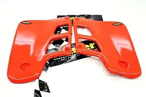 新しいラジエーターシュラウドパネルスクープセット 1986-1988 ホンダ CR500R オレンジレッド #P61 New Radiator Shrouds Panels Scoops Set 1986-1988 Honda CR500R Orange Red #P61 【並行輸入品】