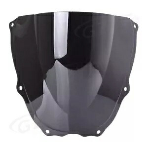 レーシングフロントガラスフロントガラスオートバイダブルバブルホンダ VTR1000 2000-06 Racing Windscreen Windshield Motorcycle Double Bubble For Honda VTR1000 2000-06 【並行輸入品】