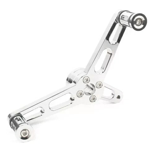 フロント左足ペグヒールつま先シフターレバーハーレースポーツスター 883 1200 ミョウバン用 Front Left Foot Pegs Heel Toe Shifter Lever For Harley Sportster 883 1200 Alum 【並行輸入品】