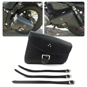 Pu レザー右側サドルバッグサドルバッグハーレースポーツスターアイアン 48 72 883 PU Leather Right Side Saddlebag Saddle Bag For Harley Sportster Iron 48 72 883 【並行輸入品】