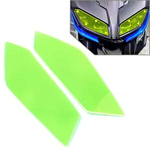 グリーンフロントヘッドライトガードシールドスクリーンレンズカバーヤマハ MT-09 2017-2021 Green Front Headlight Guard Shield Screen Lens Cover For Yamaha MT-09 2017-2021 【並行輸入品】