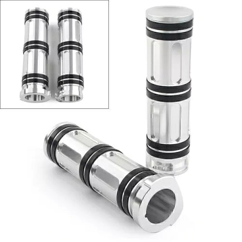 ハンドルバーハンドグリップハーレースポーツスターダイナソフテイルXL XRロードキングアルミニウム用 Handlebar Hand Grip For Harley Sportster Dyna Softail XL XR RoadKing Aluminum 【並行輸入品】