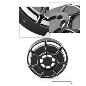 1 個ブラックアルミダービータイミングタイマーカバーハーレー XL883 2013+ 1 Pcs Black Aluminum Derby Timing Timer Cover For Harley XL883 2013+ 【並行輸入品】